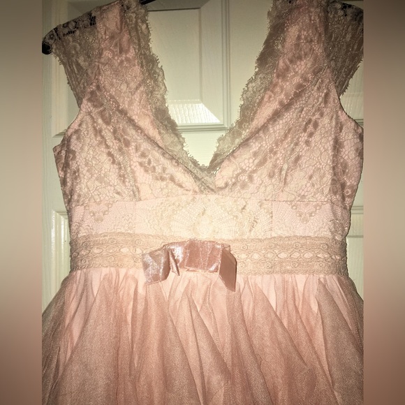 Gorgeous woman’s lace and mesh light pink tutu dress - Picture 4 of 6